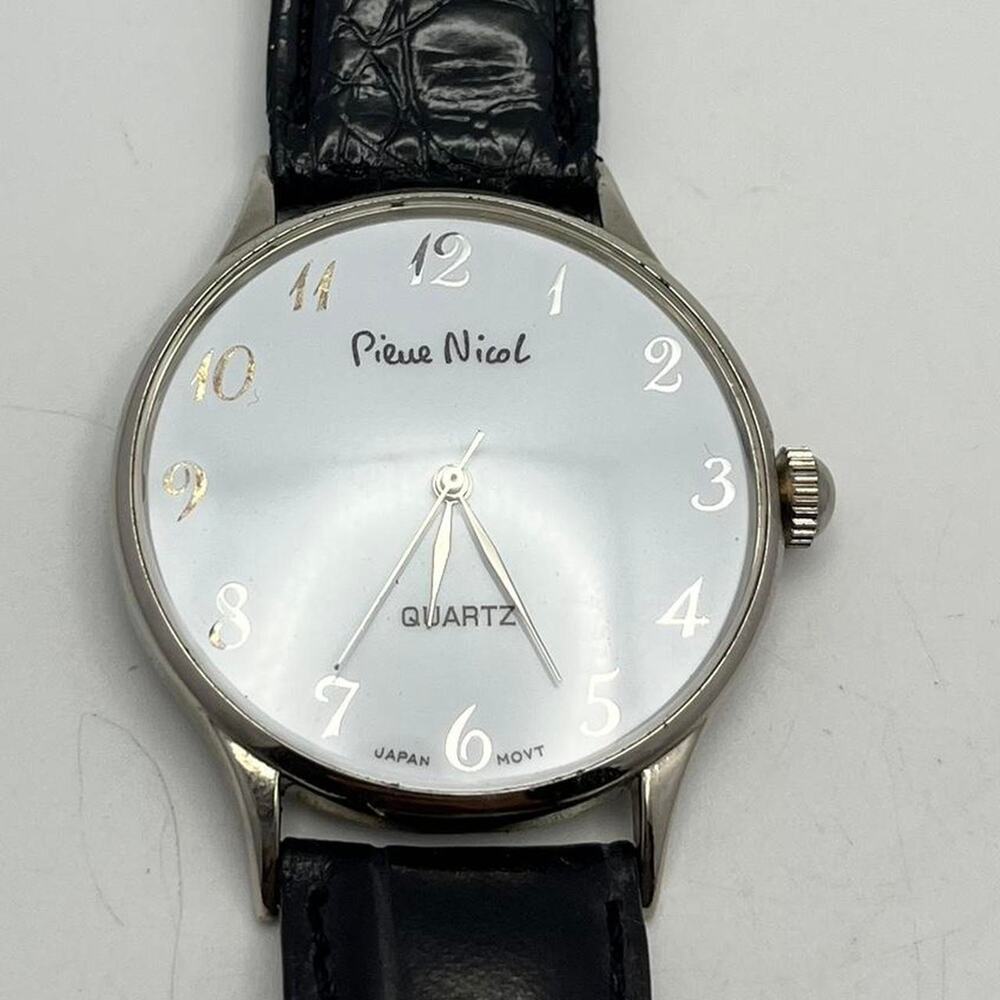Silver mens watch